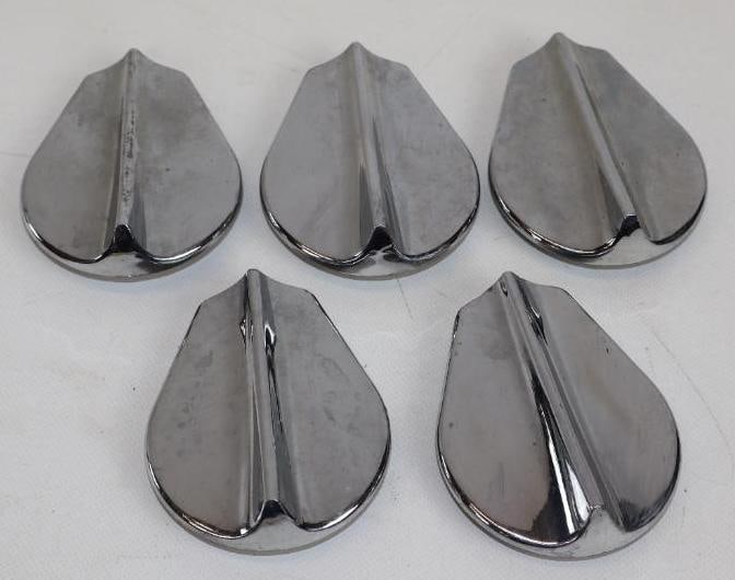 Group of 5 1940's NOS Radiator Caps (1 of 2)