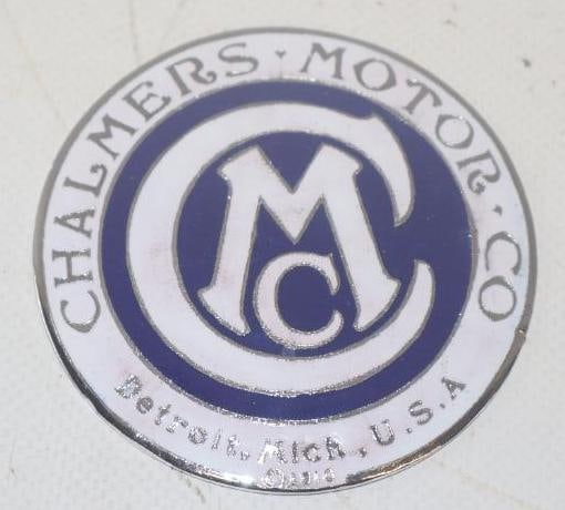 1912 Chalmers Detroit, MI Radiator Emblem Badge (1 of 2)