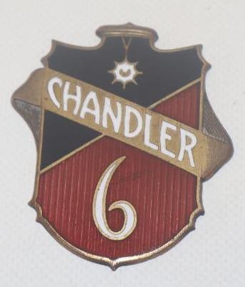1929 Chandler Six Radiator Emblem Badge (1 of 2)