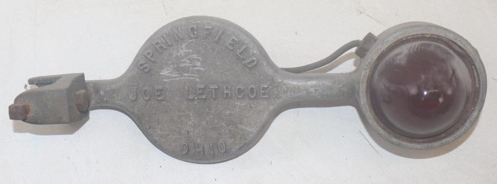 Early Automobile Joe Lethcoe Turn Signal and Reflector Accessory (1 of 3)