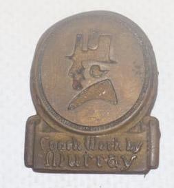 Coach Work by  Murray Brass Automobile Coach Builder Identification Tag (1 of 2)