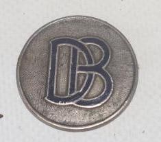 1928-29 Dodge Brothers Six Cloisonne Dash Emblem: 1" diameter