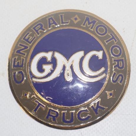 1920's GMC Truck Radiator Emblem Badge (1 of 2)