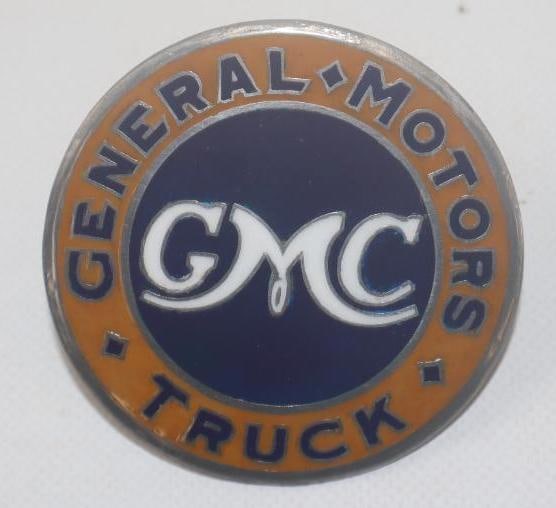1927 - 1928 GMC Truck Radiator Emblem Badge (1 of 2)