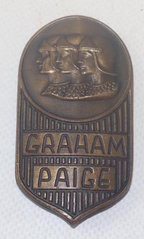 1928 Graham Paige Radiator Emblem Badge (1 of 2)
