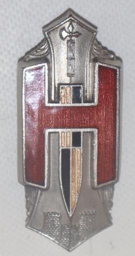 1928 - 1932  Hupmobile Radiator Emblem Badge (1 of 2)