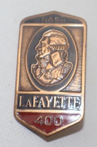 1936 - 1937 Nash LaFayette 400 Radiator Emblem Badge (1 of 2)