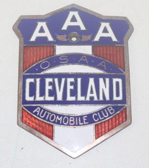 Cleveland AAA Automobile Association Badge (1 of 2)
