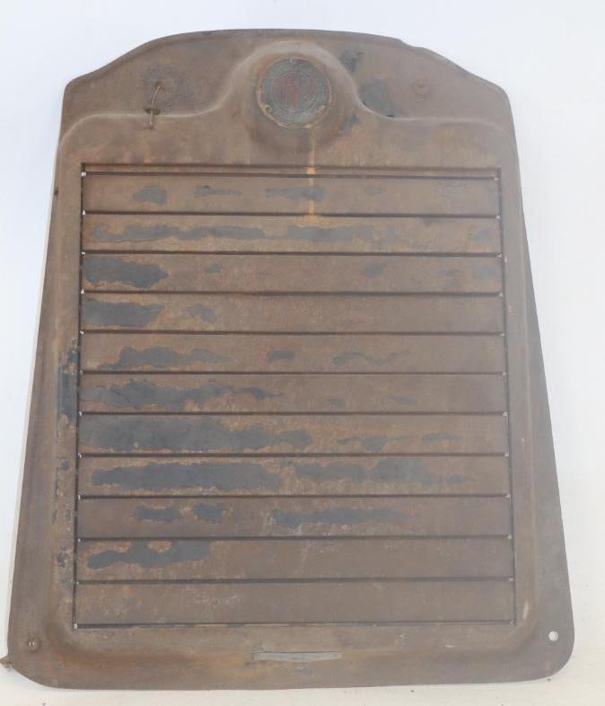 1920's Willy's Knight Radiator Winter Front (1 of 3)