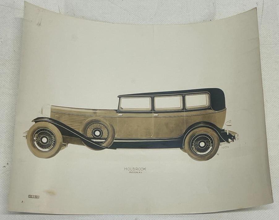 Original Duesenberg Model J Hardtop Dealership Photo (1 of 3)