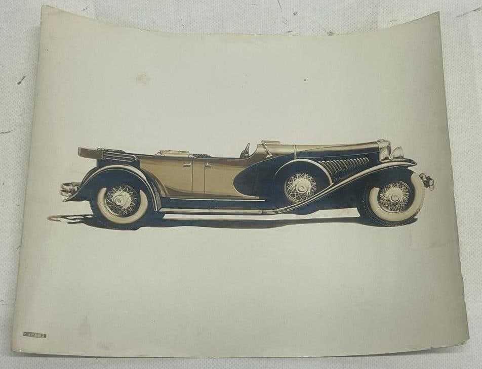Original Duesenberg Dual Cowl Phaeton Convertible Dealership Photo (1 of 4)