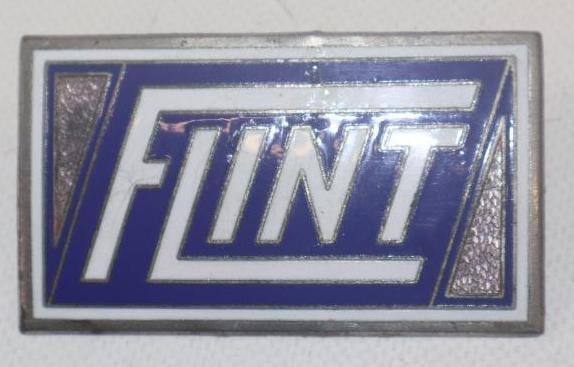 1926 - 1927 Flint Radiator Emblem Badge (1 of 2)