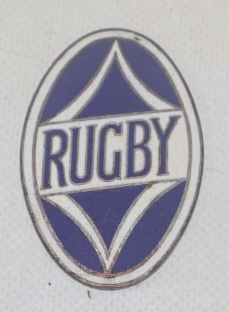 1928 - 1929 Rugby Radiator Emblem Badge (1 of 2)