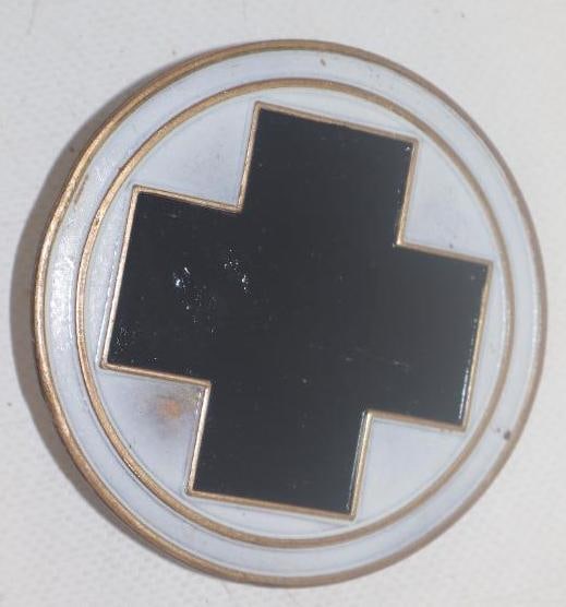 Med Corps Emblem Badge: 3" diameter, cloisonne