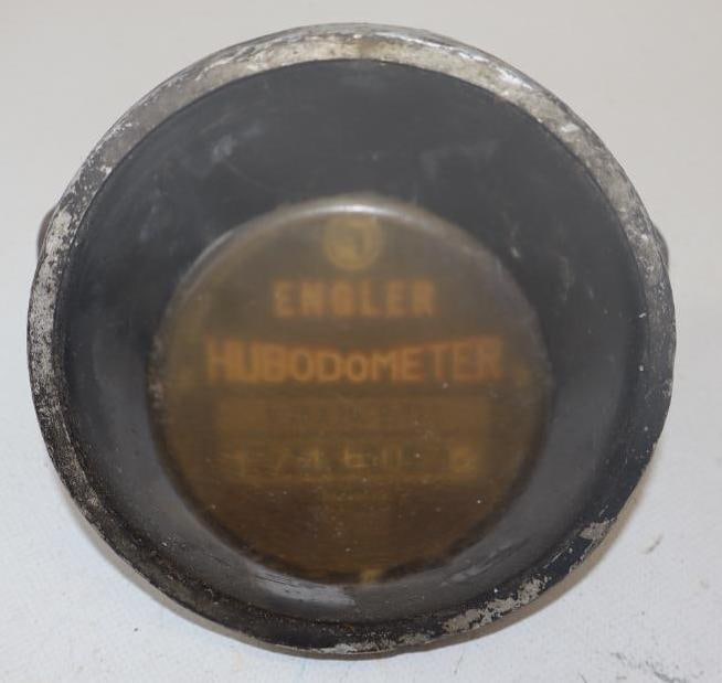 Engler Hubodometer Bolt On Commercial Mile Counter Hubcap: 6" x 5"