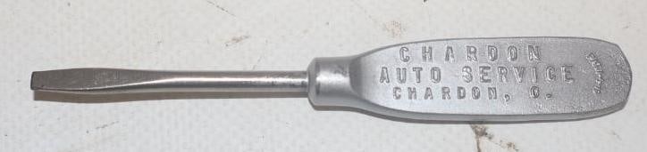 Willys-Knight & Overland Advertising Screw Driver: 3.75" long