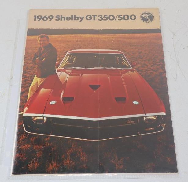 Group of 3 Shelby GT 500  Pamphlets and Sales Letter Dealership Brochures (1 of 3)