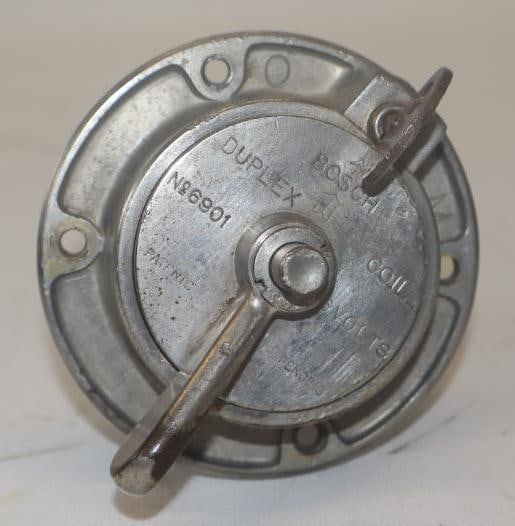 Early Automobile Bosch 6 Volt Ignition Switch and 6 Volt Coil (1 of 4)