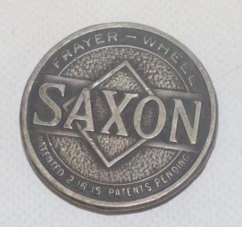 1916 Saxon Frayer-Whell Wheel Hub Emblem (1 of 2)