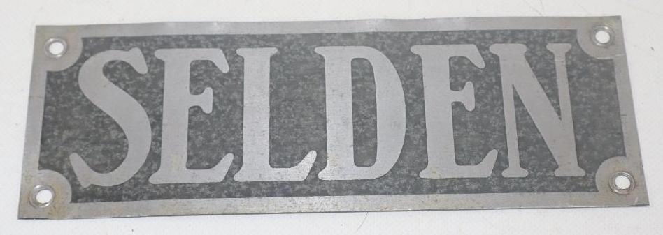 Selden Truck Hood Side Nameplate (1 of 2)