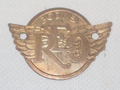 Body by REO Emblem Badge: 1.75" x 1.25"