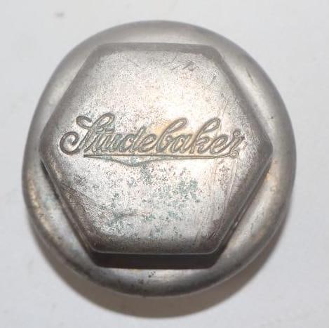 Studebaker Motor Car Co Threaded Automobile Hubcap (1 of 2)