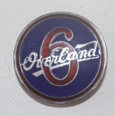 1925 - 1926 Overland 6 Radiator Emblem Badge (1 of 2)