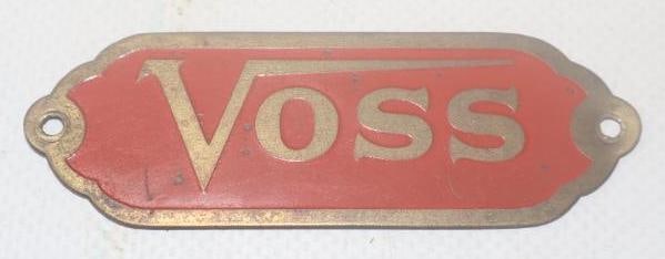 Boss Brass Coach Builder Body Identification Tag: 3" x 1"