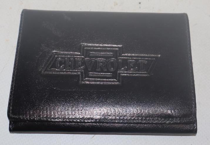 Embossed Chevrolet Advertising Tri Fold Wallet (1 of 2)