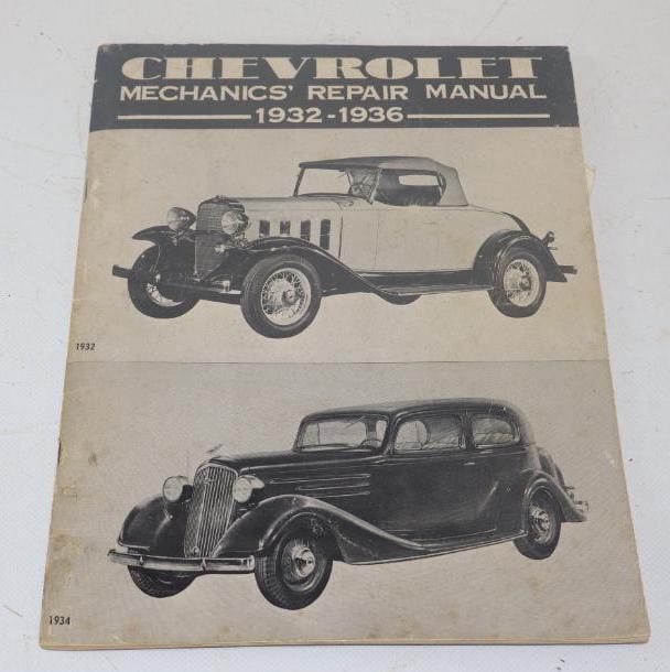 1932/36 Chevrolet Mechanic's Repair Manual: 11" x 8.50"