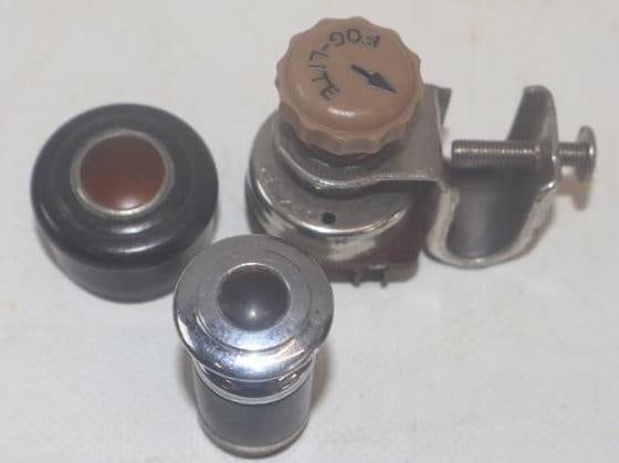 Group of 3 Cigarette Lighters And Fog Lite Automobile Accessories (1 of 2)