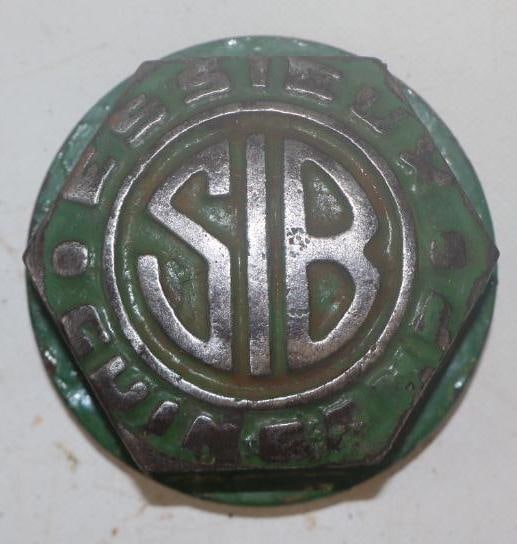 SIB Cast Steel Treaded Tractor Hubcap (1 of 2)
