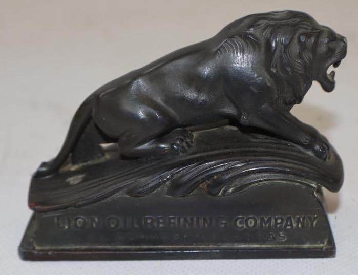 Lion Patrol Petroleum Products Advertising Paper Weight (1 of 3)
