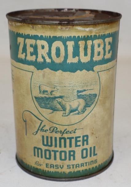 Penn-Glenn Zerolube Winter One Qt Metal Oil Can (1 of 2)