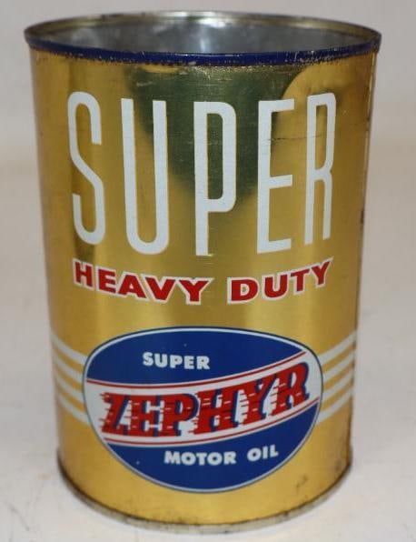 Super Heavy Duty Zephyr One Qt Metal Oil Can (1 of 2)