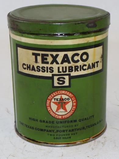 Port Arthur Texaco 2 Pound Chassis Lubricant S Can (1 of 2)