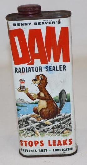 Benny Beavers Dam Radiator Sealer 12oz Can: Empty