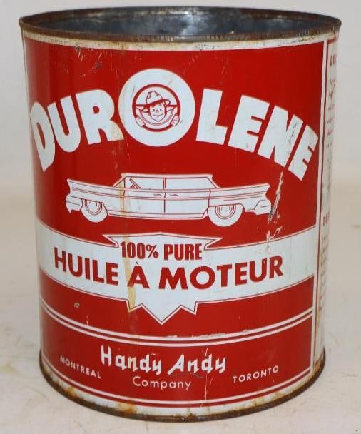 Handy Andy Durolene One Imperial Gallon Metal Oil Can (1 of 2)