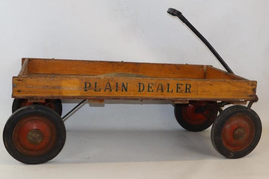 Cleveland Plain Dealer Newspaper Delivery Wagon (1 of 4)