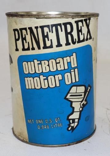 Penetrex Outboard One Quart Motor Oil Can (1 of 2)