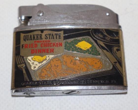 Quaker State Foods Advertising Refillable Lighter (1 of 2)