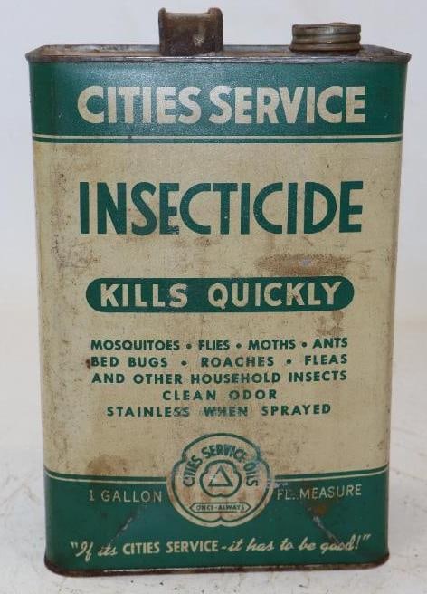 Cities Service One Gallon Insecticide Can (1 of 2)