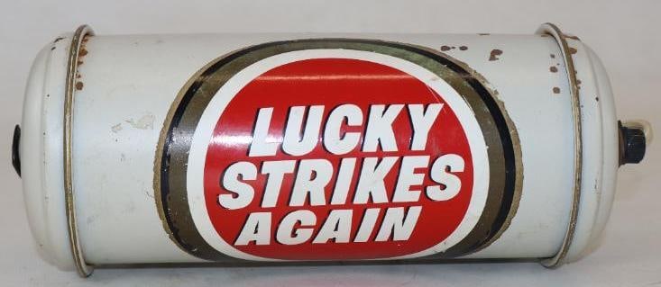 Lucky Strikes Again Cigarette  Advertising Light (1 of 2)