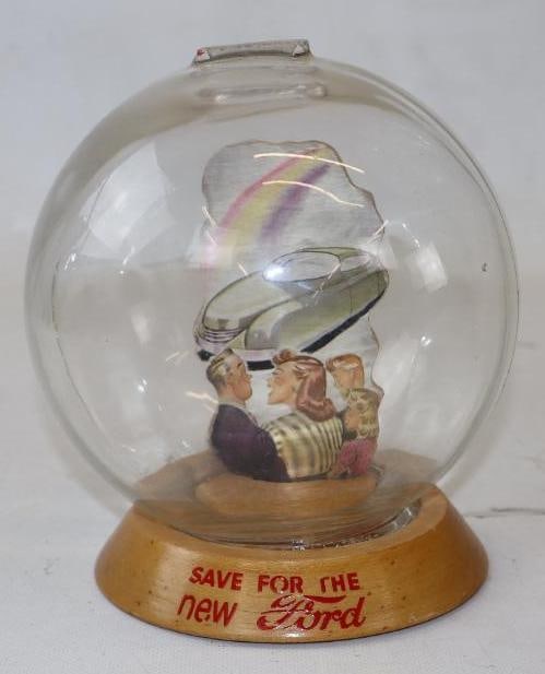 Save For The New Ford Glass Bubble Bank (1 of 2)