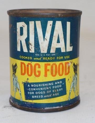1950's Rival Dog Food Coin Bank (1 of 2)