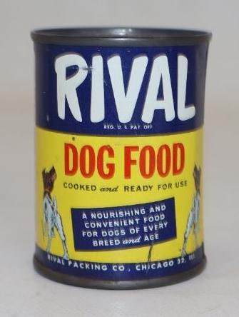 1950's Rival Dog Food Coin Bank (1 of 2)