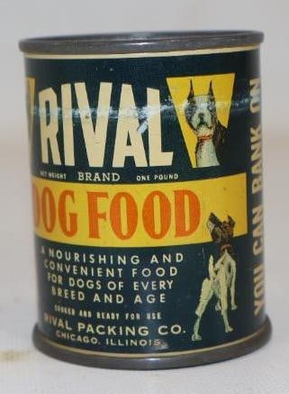 1950's Rival Dog Food Coin Bank (1 of 2)