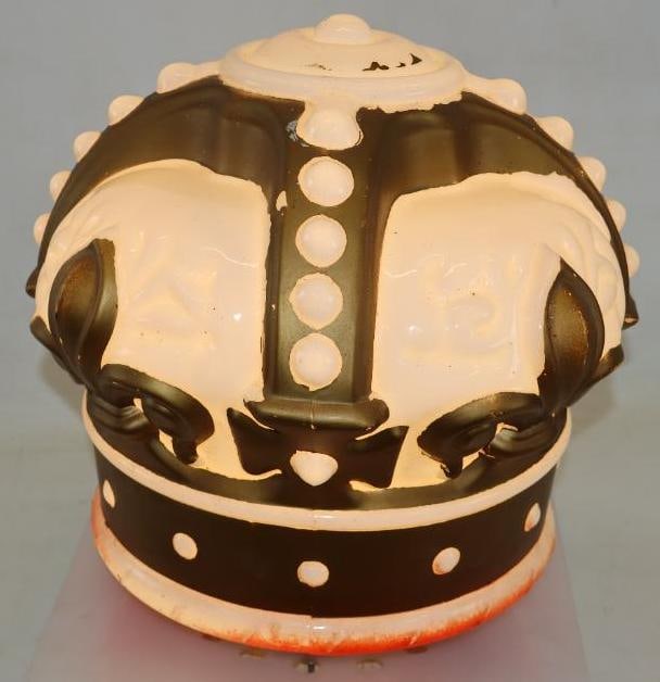 Original Standard Gold Crown Gas Pump Globe (1 of 10)