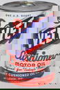Excellent Velvet Cushioned Graphic Motor Oil One Quart Can