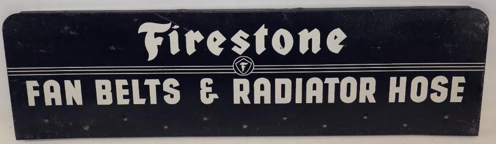 Firestone Fan Belt and Radiator Hose Display Rack Sign (1 of 6)